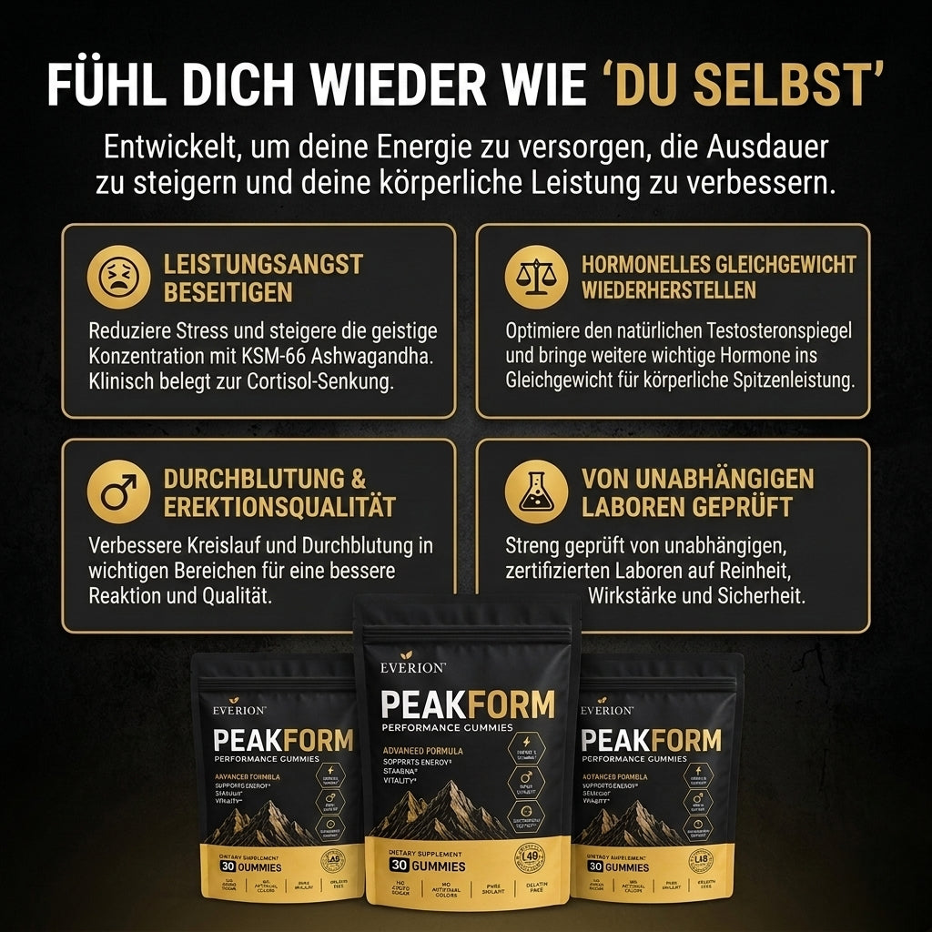 PEAKFORM® 6-in-1 Performance Gummies